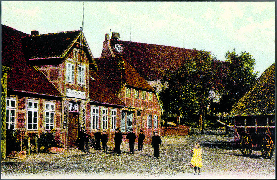 Ehemals Hotel STADT HAMBURG, neben Scherenberger an der Kirche.